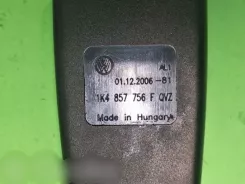 Замок ременя безпеки переднього безпеки Volkswagen Golf V 1K4857756F 0112200681