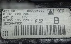 Opel Corsa C Комп'ютер / ЕБУ двигуна 0261208204 00551952730