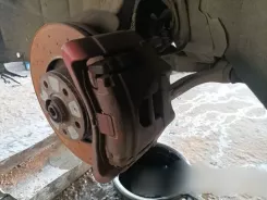 Audi A6 S6 C6 4F Передній гальмівний супорт 4F0615123 0986473229