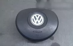 Volkswagen Polo IV 9N3 Подушка безпеки керма Подушка безпеки 1T0880201A 0053221099